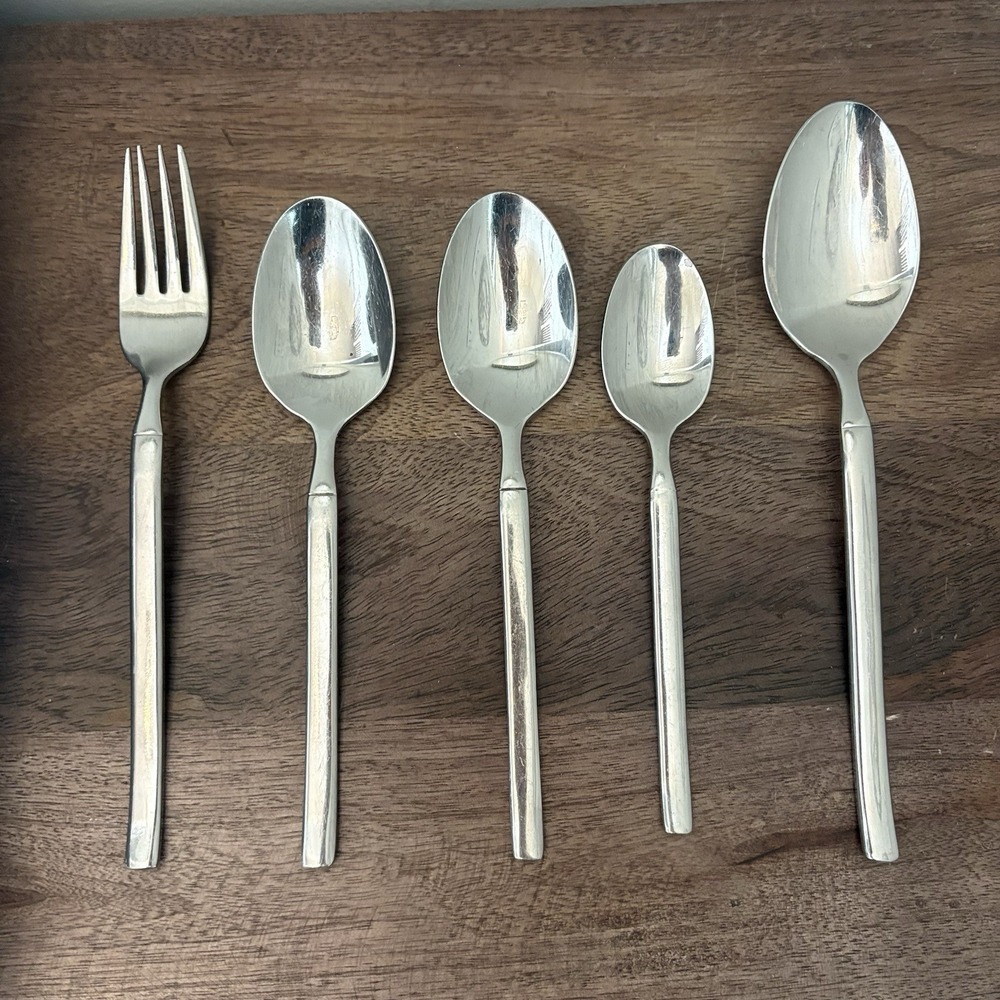 5 Pieces Zwilling J A Henckels OPUS Stainless 18/10 Glossy Silverware Flatware